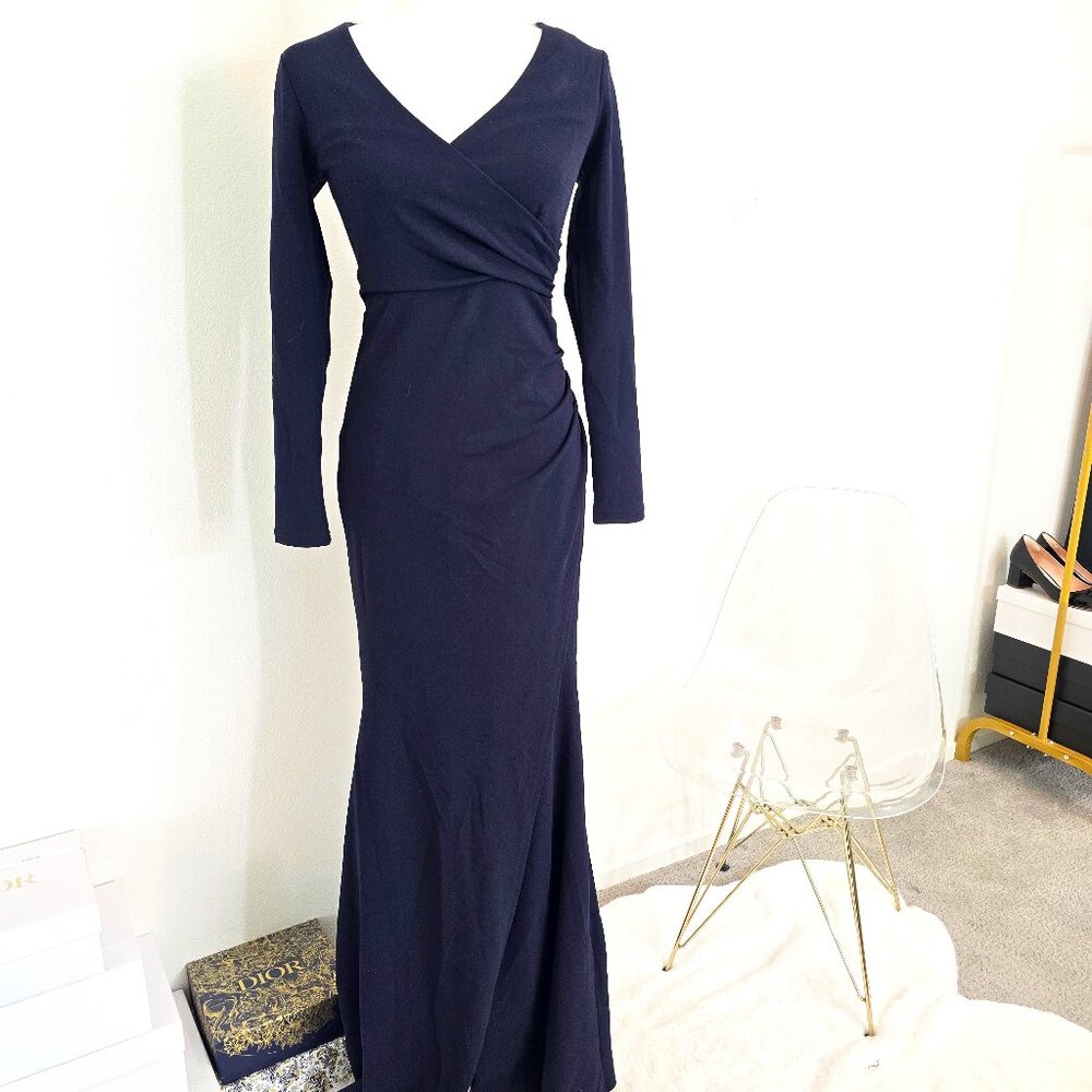 Windsor Navy Blue Formal Lace- Back Dress - NWOT